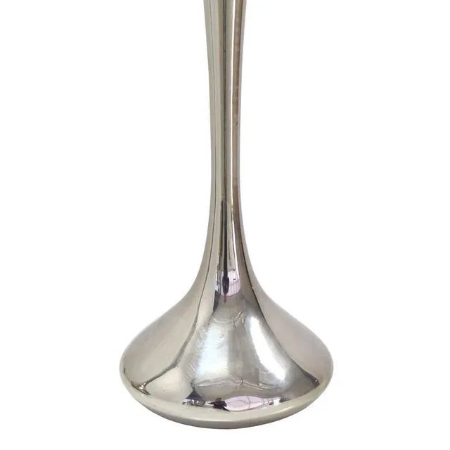 Mid-Century Modern Mid-Century Modern Chrome Table Lamps- a Pair For Sale - Image 3 of 5