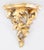 Vintage Italian Rococo Carved Giltwood Wall Brackets Shelves - A Pair For Sale - Image 4 of 8