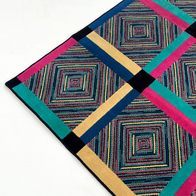 Vintage Wool Rug from Missoni, 1980s For Sale - Image 4 of 7