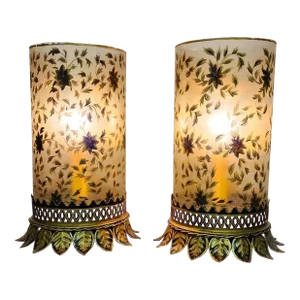 John Richard Table Lamps Accent Pair