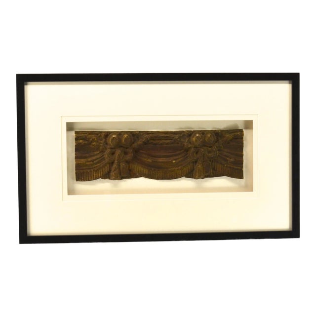 Mid 19th Century French Valance, Repousse Framed For Sale