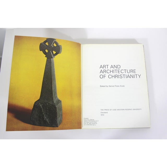 1972 Art & Architecture of Christianity Edited by Gervis Frere-Cook Cream coarse linen Hardcover with dust jacket. Good...