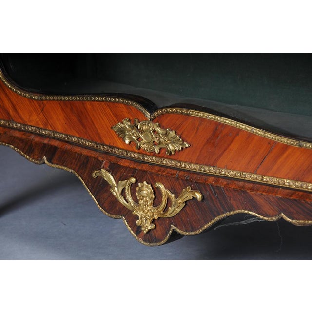 French Louis XV Display Case, 1860 For Sale - Image 11 of 18