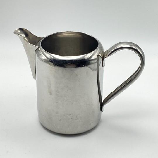 Silver Besozzi Y Garcia 6-Piece Stainless Steel Coffee and Tea Set With Added Stainless Steel Tray - 7 pcs For Sale - Image 8 of 16