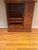 1990s Beautiful Solid Wood Apothecary Style Cabinet /Work Station. For Sale - Image 11 of 12