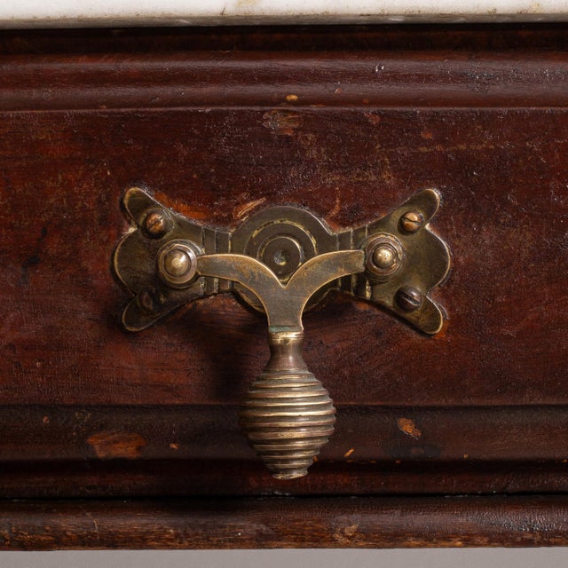 19th Century Victorian Console Table With Marble Top For Sale - Image 4 of 17