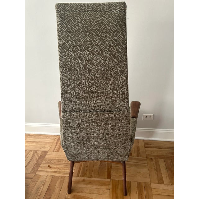 Adrian Pearsall 1960s Mid-Century Modern Slim Jim Chair Attributed to Adrian Pearsall For Sale - Image 4 of 9