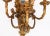 Metal Vintage Monumental Ormolu Twin Branch Wall Lights, Set of 2 For Sale - Image 7 of 17