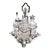 Late 1800s Victorian Silver and Cut Crystal Cruet Set With Carrier For Sale