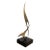 1990s Lou Pearson & Robbie Robins Gilded Bronze "Sails" Kinetic Sculpture - Ed. 13/36 For Sale
