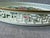 White Vintage White Tole Round Tray For Sale - Image 8 of 16