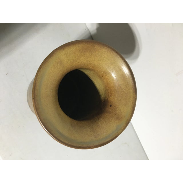 1990s African Inspired Pottery Vase For Sale - Image 4 of 5