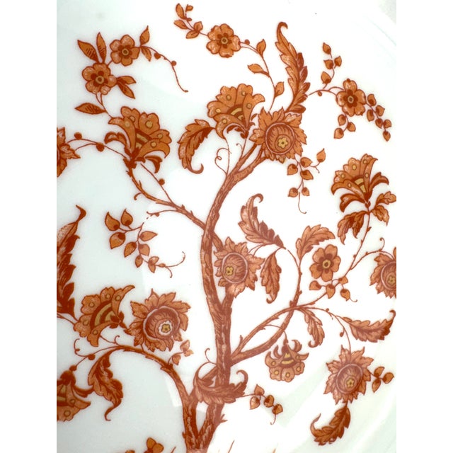 Chinoiserie 1960s Haviland Limoges “Tehran” Porcelain Serving Bowl For Sale - Image 3 of 12