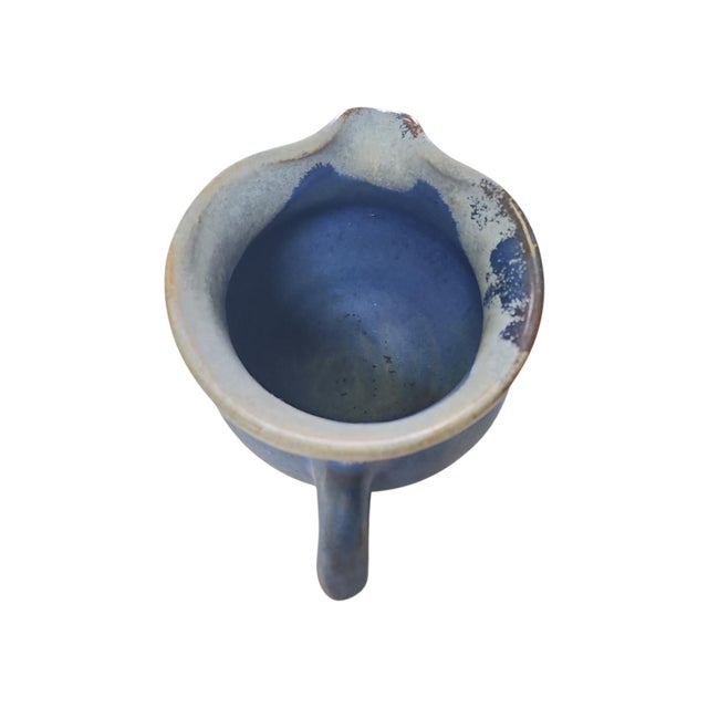 Early 21st Century Vintage Maggie Smiley Studio Pottery Creamer For Sale - Image 5 of 6