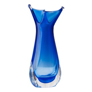 Murano Glass Vase from Luigi Onesto, 1980s For Sale