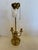 1940s Classic Brass Bouillotte Table Lamp With 3 Candle Arms For Sale - Image 5 of 8