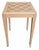Art Deco Style Nancy Corzine Squared Checkered Side Table.