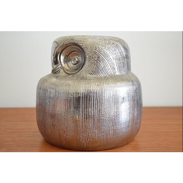 Ceramic Owl by Aldo Londi for Bitossi, 1970s For Sale - Image 9 of 10