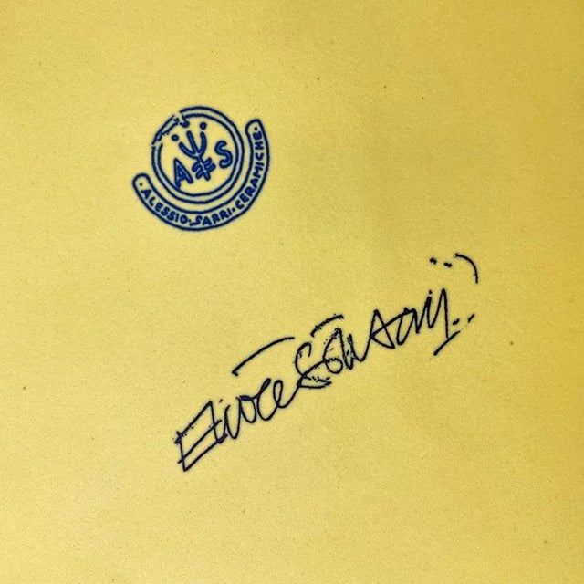 Ceramic Camomilla Centerpiece attributed to Ettore Sottsass for Alessio Sari, 2017 For Sale - Image 10 of 11