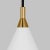 Visual Comfort Thomas O'Brien by Visual Comfort Studio Stanza 1-Light Large Pendant in Matte White For Sale - Image 4 of 6