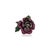 Rose Brooch, Floral Jewelry, Statement Brooch, Pink Gemstone Brooch, Nature Inspired Jewelry, Collectible Jewelry, Flower...