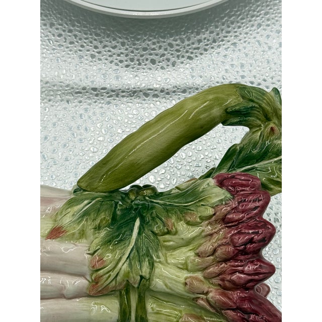 Fitz and Floyd 1990s Fitz and Floyd Classic French Market Asparagus Ceramic Creamer For Sale - Image 4 of 9