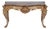 Antique Italian Rococo Marble Top Console Table For Sale