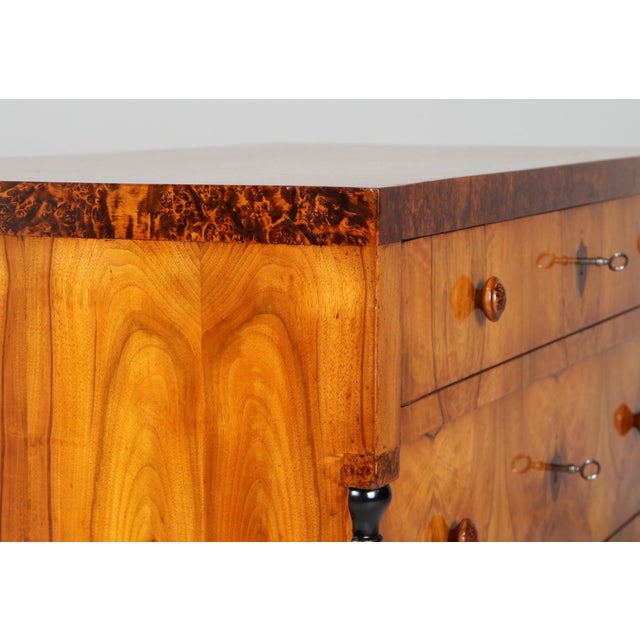 Wood Biedermeier Chest of Drawers, 1820s For Sale - Image 7 of 14