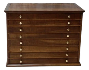 Antique French Apothecary Drawers, 1900