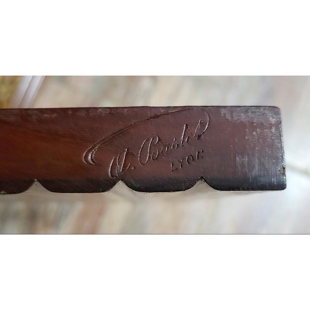 Louis XVI Style Bookcase in Wood For Sale - Image 6 of 9