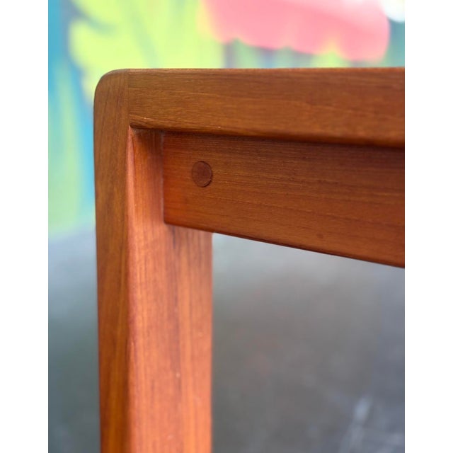 Danish Teak D-Scan Coffee Table For Sale - Image 9 of 10