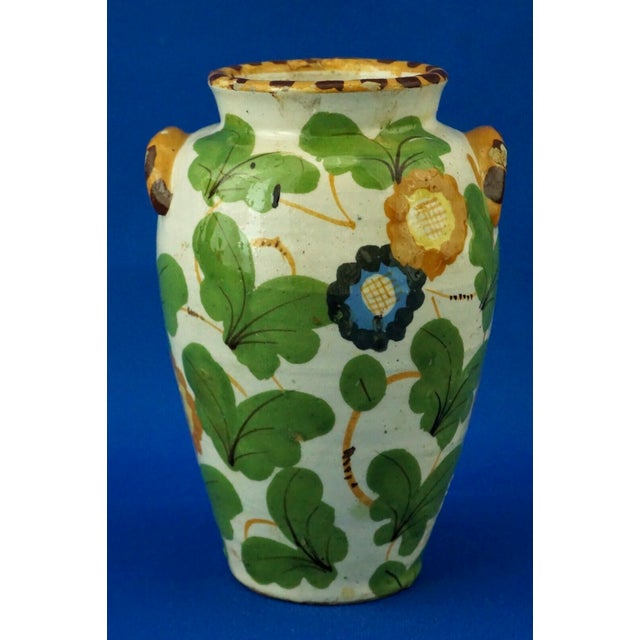 Ceramic Pharmacy Jar attributed to Ulisse Cantagalli, Italy, 19th Century For Sale - Image 9 of 18