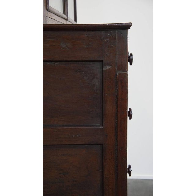 Antique English Display Cabinet with Drawers, Early 19th Century For Sale - Image 13 of 17