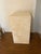 Postmodern Postmodern Travertine Display Pedestal or Column Stand For Sale - Image 3 of 12