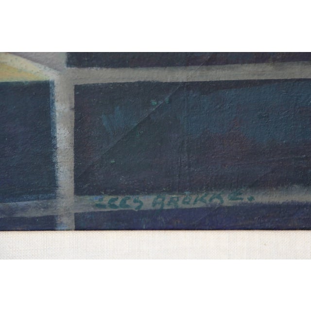 Cees Brokke "The Spirit of the House" Painting For Sale - Image 4 of 11