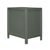 Wood Bermuda One-Drawer Nightstand - Evergreen For Sale - Image 7 of 9
