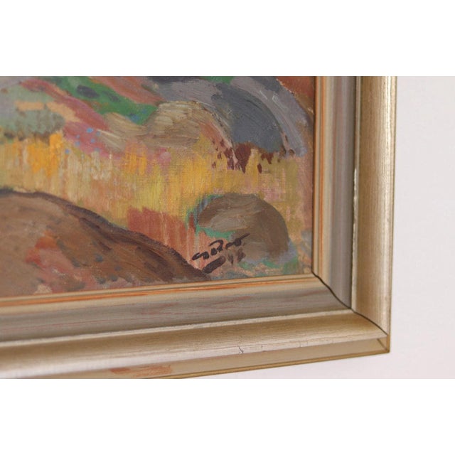 Gote Rex, Late Summer Norway, 1948, Oil on Canvas, Framed For Sale - Image 6 of 18