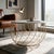 This elegant and versatile round coffee or side table by Friends|Founders, Copermhagen, DenmARK, features a luxurious...