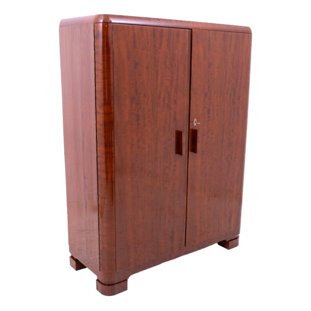 Art Deco Wardrobe, Poland, 1930 For Sale