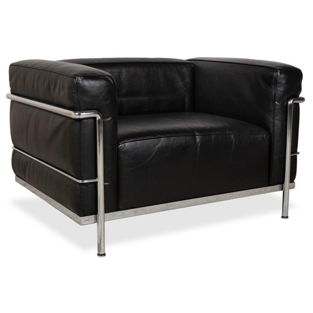 LC3 Leather Club Chair by Le Corbusier for Cassina For Sale - Image 13 of 13