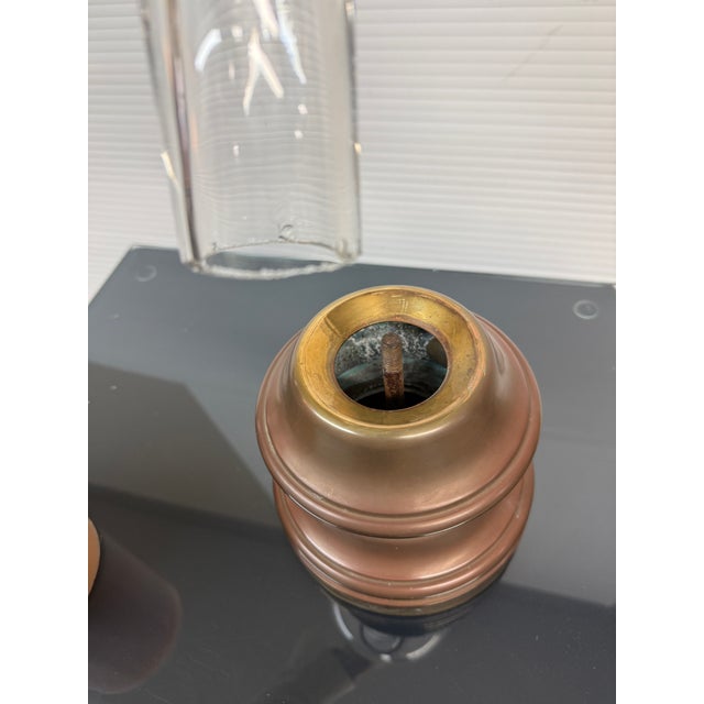 Sarreid Ltd. Sarried, Inc Hurricane Candleholder For Sale - Image 4 of 12