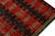 1960s Vintage Zeki Müren Rug in Red and Black Geometric Pattern, by Rug & Kilim For Sale - Image 5 of 7