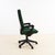 Office Armchair in Green Color For Sale - Image 4 of 5