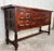 Wood Spanish Buffet With Two Doors and Three Drawers With Original Hardware For Sale - Image 7 of 11