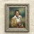 Vintage MCM Original Oil Portrait of Handsome Man For Sale In West Palm - Image 6 of 10
