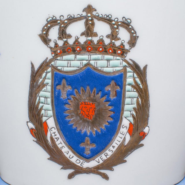 White 2000's Contemporary Decorative Planter Bowl For Sale - Image 8 of 9