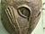 Brown Large African Benin Bronze Leopard's Head, 1950 For Sale - Image 8 of 9