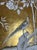 Chinoiserie Set of 3 Hand Painted Gold Leaf Chinoiserie Wallpaper Panels, Monochrome Bird & Bamboo Floral Mural, Custom Size Available For Sale - Image 3 of 9
