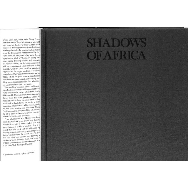 MATTHIESSEN, Peter and FRANK, Mary Co-signed [120] pp. Harry N. Abrams, Inc. 1992 10 1/4" x 10 1/2" Some years ago, when...