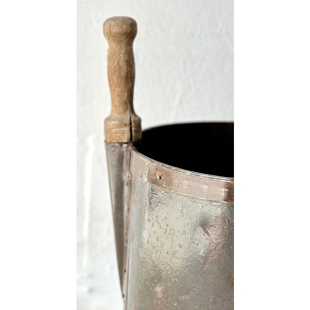Vintage Copper Bucket For Sale - Image 6 of 10